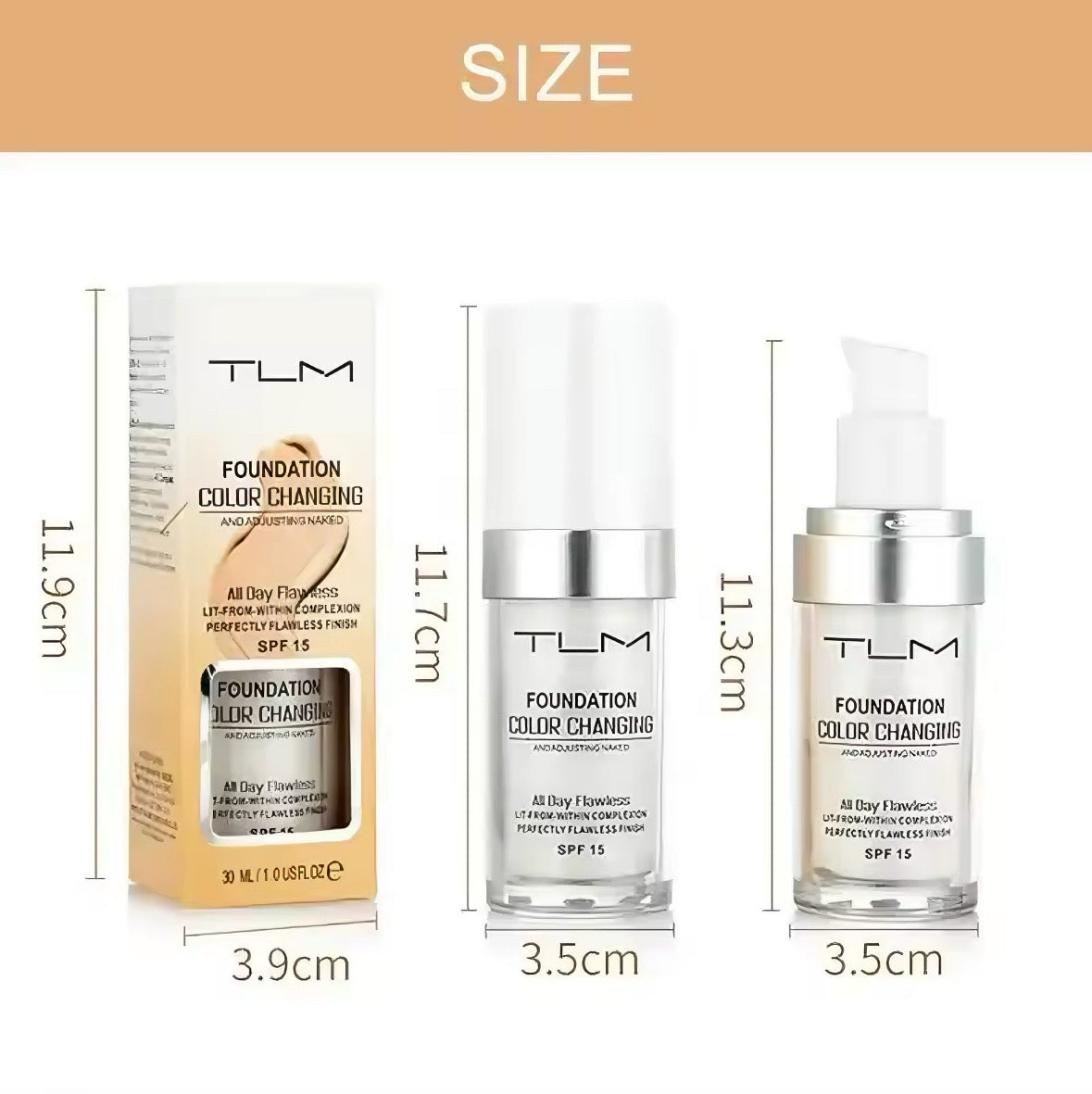 TrueLevel Makeup Foundation 2 Pack